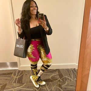 Versace Medusa Leggins